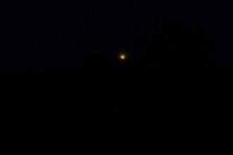 Original Raw Image of Moon. Note that foreground is too dark to see.