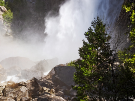Base of Lower Yosemite Falls