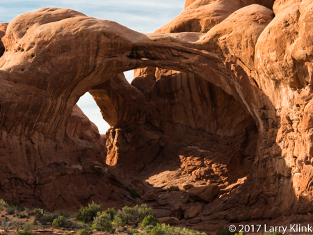 Image of Double Arch, Arches National Park, UT, APR 2017