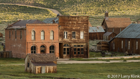 IMage of Main Street Bodie at Sunrise, Bodie, CA JUN 2017