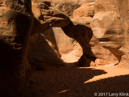 Image of Sand Dune Arch, Arches National Park, UT