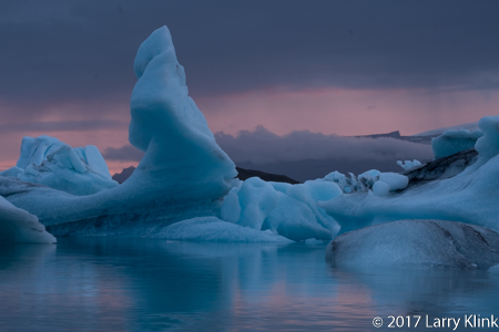 Iceberg; Blue Ice - Last Light